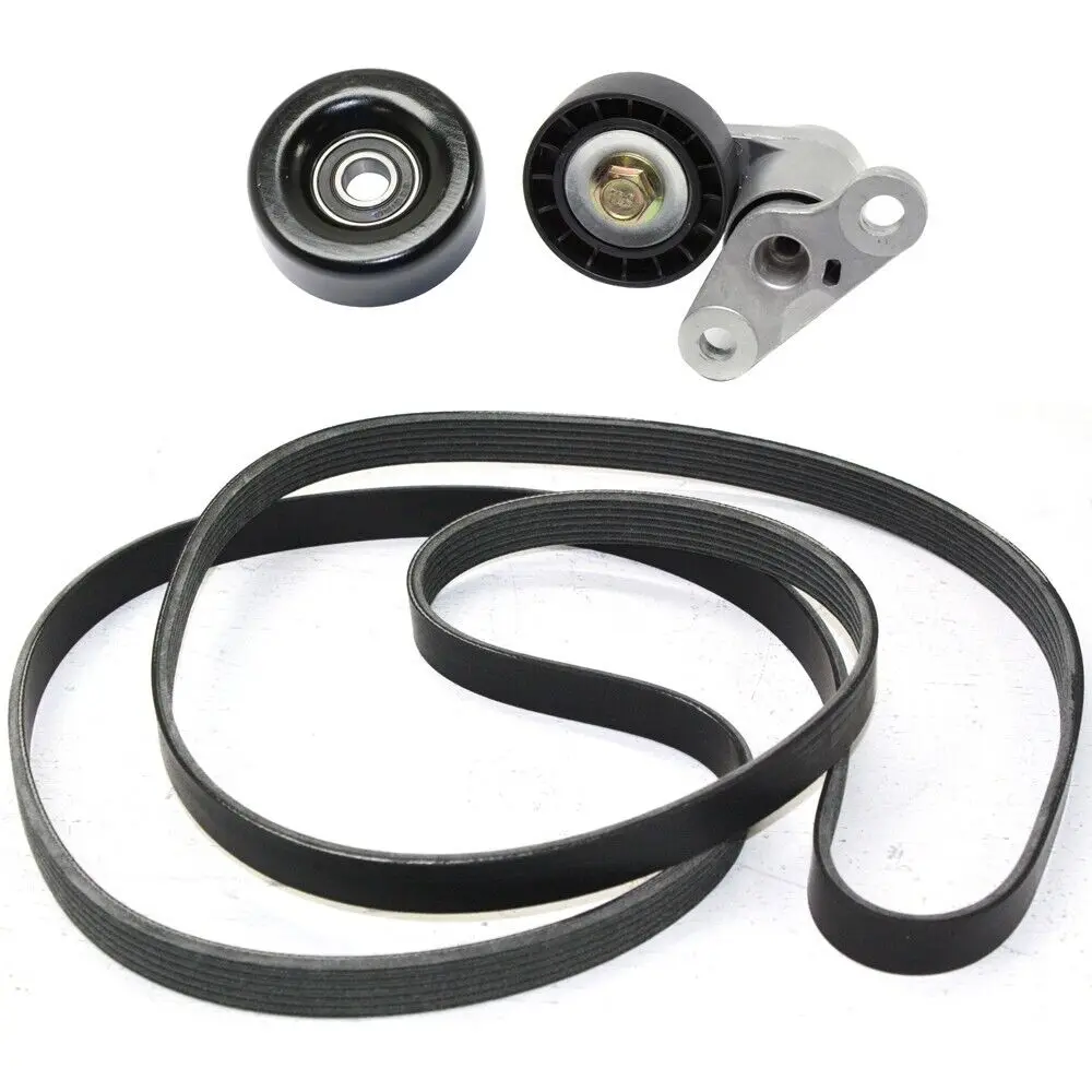 

12580196 Accessory Belt Tensioner Kit 92.3" Belt Length For Chevy 1500 2500 3500