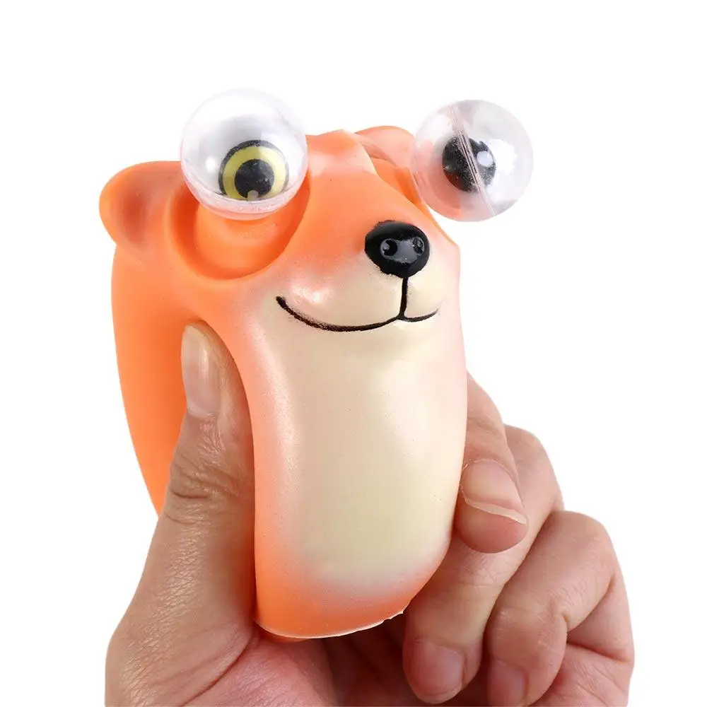 Oeuf de chien Shiba Lnu, moule à œufs de chien, petit Animal, figurine d'œuf de chien à rebond lent, jouets à presser, jouets de pincement d'œuf de chien