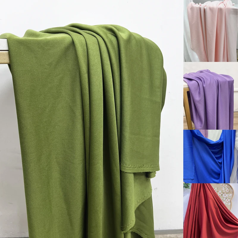 Soft Stretchy Knitted Fabric Wedding Decoration Curtain Cloth Background Drap Handmade DIY Stretch Knitted Material Dress Lining