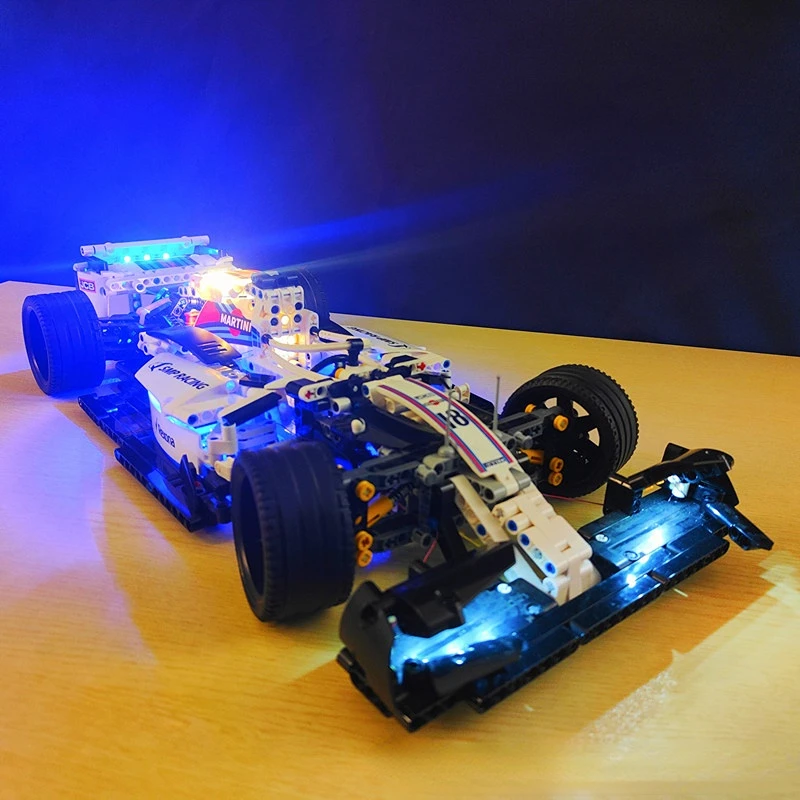 No Bricks Led Light Kit for McLaren Formula 1 Race Car 42141