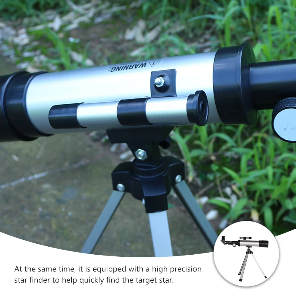 

1 set 1 Set 360/50Mm Astronomical Telescope Kids Stargazing High Magnification Refracting With Tripod Hd Monocular Outdoor Sky