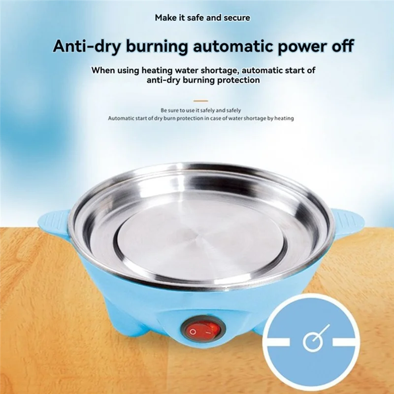 

FGGS-автоматическая яйцеварка с отключением, бытовая многофункциональная яйцо на пару, плита для замороженного яиц с молоком, артефакт для завтрака, вилка стандарта США