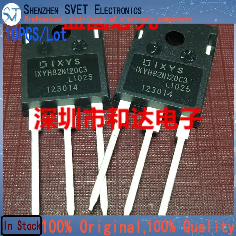 

10PCS/Lot IXYH82N120C3 TO-247 IGBT1200V 82A New Imported Original 100%Test In Stock Fast Ship