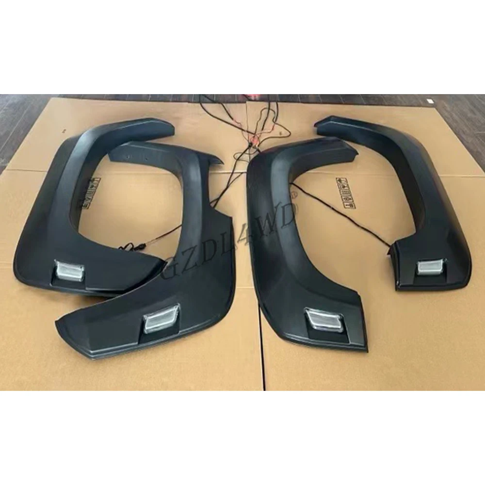 

Truck Accessories Wheel Eyebrow 4x4 Arch Trim Car Fender Flares Lights Set for L200 MR Triton MV 2024+
