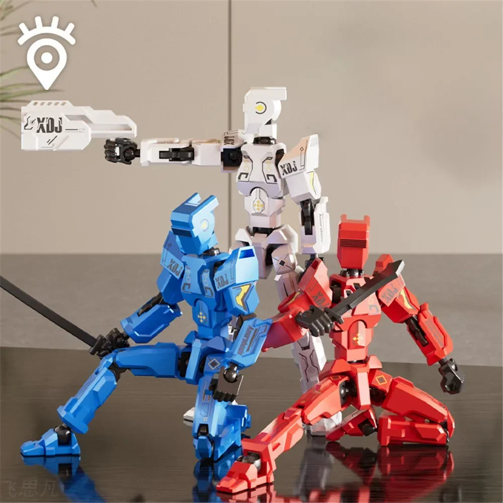 New Mecha Titan 13 Action Figures T13 Figure Multi-Jointed Movable Lucky 13 Action Figure Nova 13 Action Figure Dummy