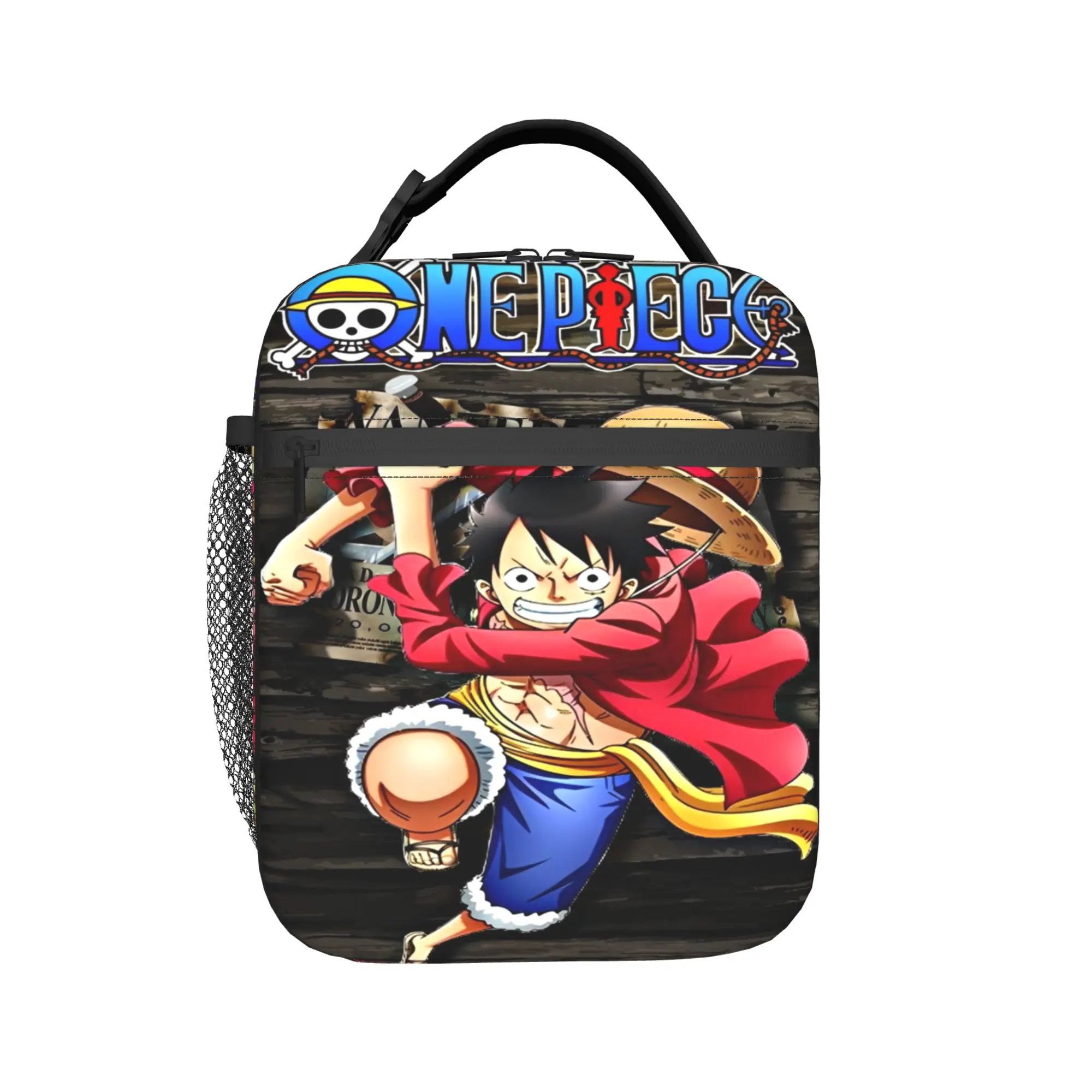 

luffys o-one-piece-e zoro Accessories Insulated Lunch Bag For Picnic Storage Food Boxes Portable Cooler Thermal Lunch Boxes