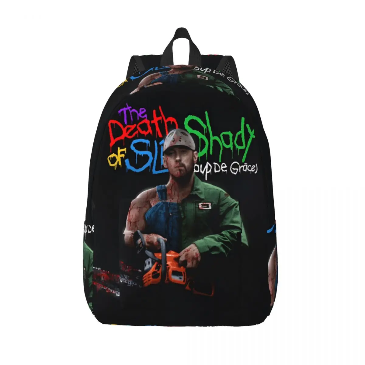 Famous Rapper Eminem Backpack for Preschool Kindergarten School Student Slim Shady Bookbag Boy Girl Kids Daypack Gift