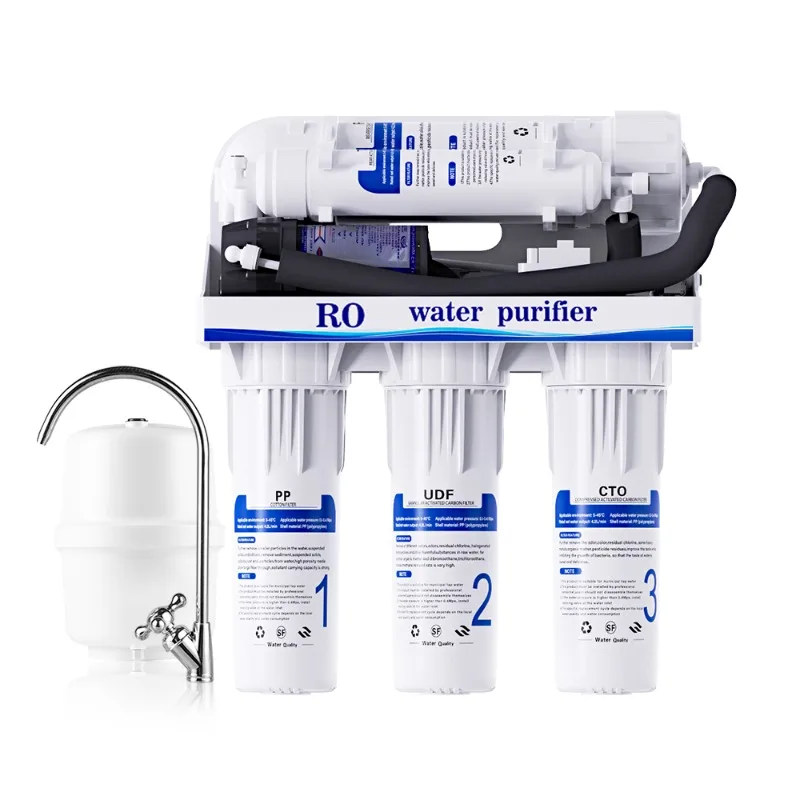 Household Under-Sink Kitchen Water Purifier with Level 5 Ultrafiltration and Bacteria Removal Direct Drinking Tap Filter