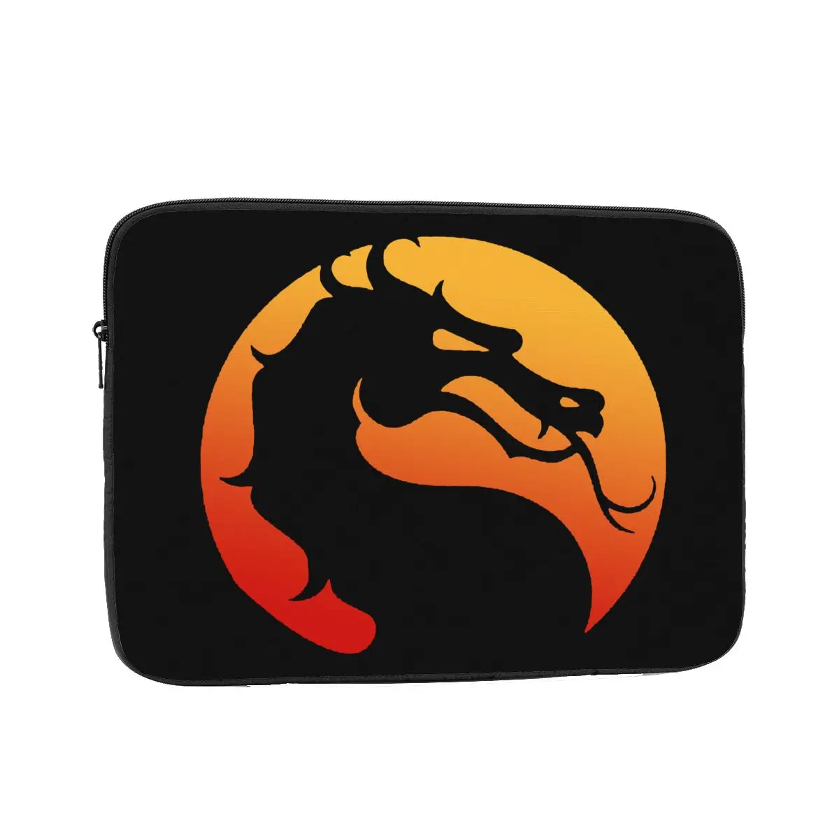 Laptop Bag Sleeve 12 13 15 17 Inch Notebook Sleeve Cover Bag Mortal Kombat Logo Mk11 Popular Fighting Game Shockproof Case