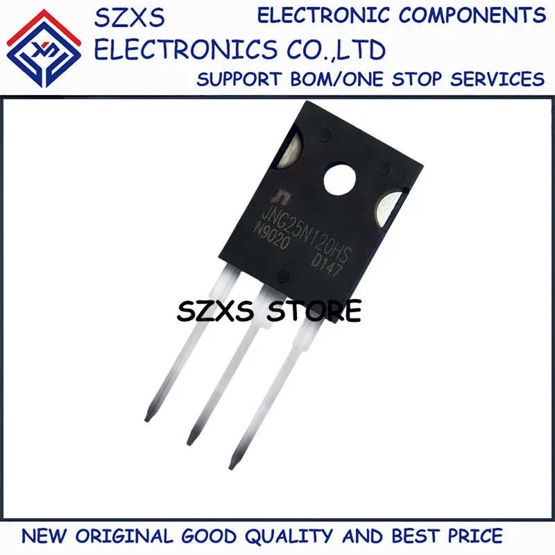 

New Original 10Pcs JNG25N120HS TO-247 1200V 25A Powerful IGBT Transistor In Stock Electronic Components Good Quality