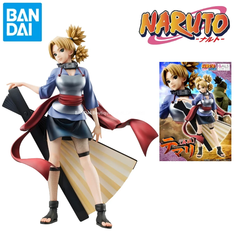 Brand New Spot Bandai Genuine Naruto Mega House Series G.E.M. Temari 2024 reprint action figure model collection gift