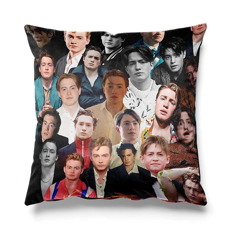 Aertemisi 18'' x 18'' Kit Connor Photo Collage Square Throw Pillow Cushion Covers Cases Pillowcases 45cm x 45cm