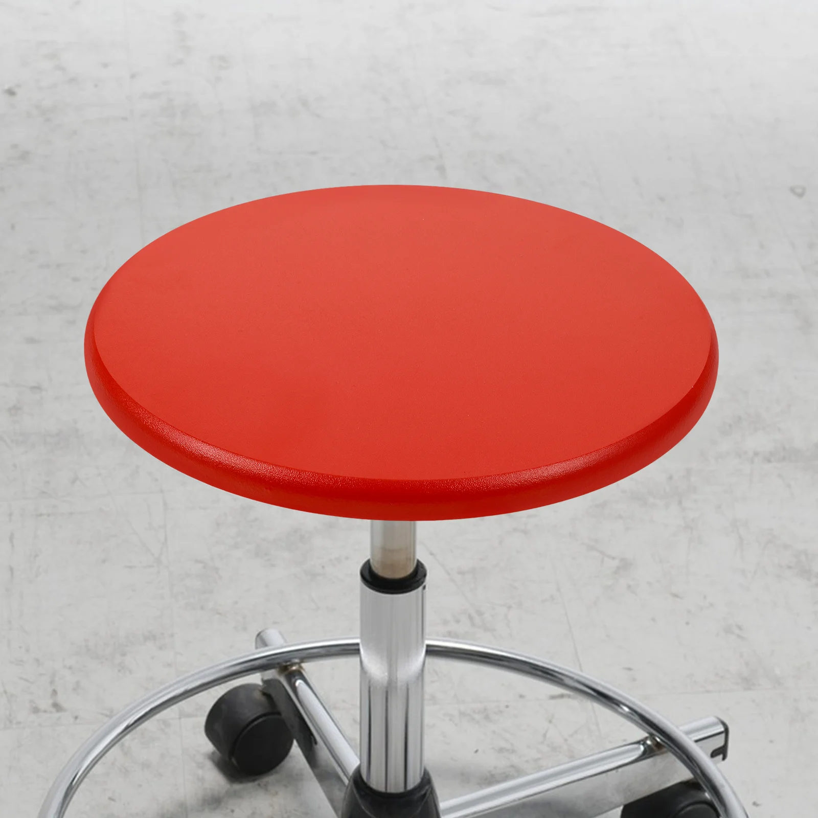 استبدال مقعد البراز المستدير من الخشب الصلب، كرسي بار ذو سطح خشبي قوي لاستبدال مقصف الطعام المنزلي