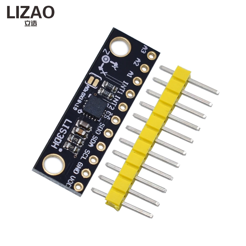 LIS3DH 3-Axis Accelerometer Module, High-Precision Sensor with I2C/SPI for Arduino Robotics & Motion Detection view 4
