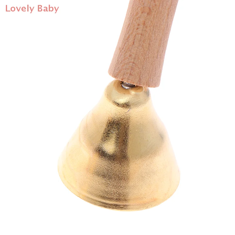 1Pair Bambini Strumento Musicale Campane Giocattolo Con Corde/Maniglie Montessori Orff Strumento Scuola Materna Musica Gioca Giocattolo di Apprendimento