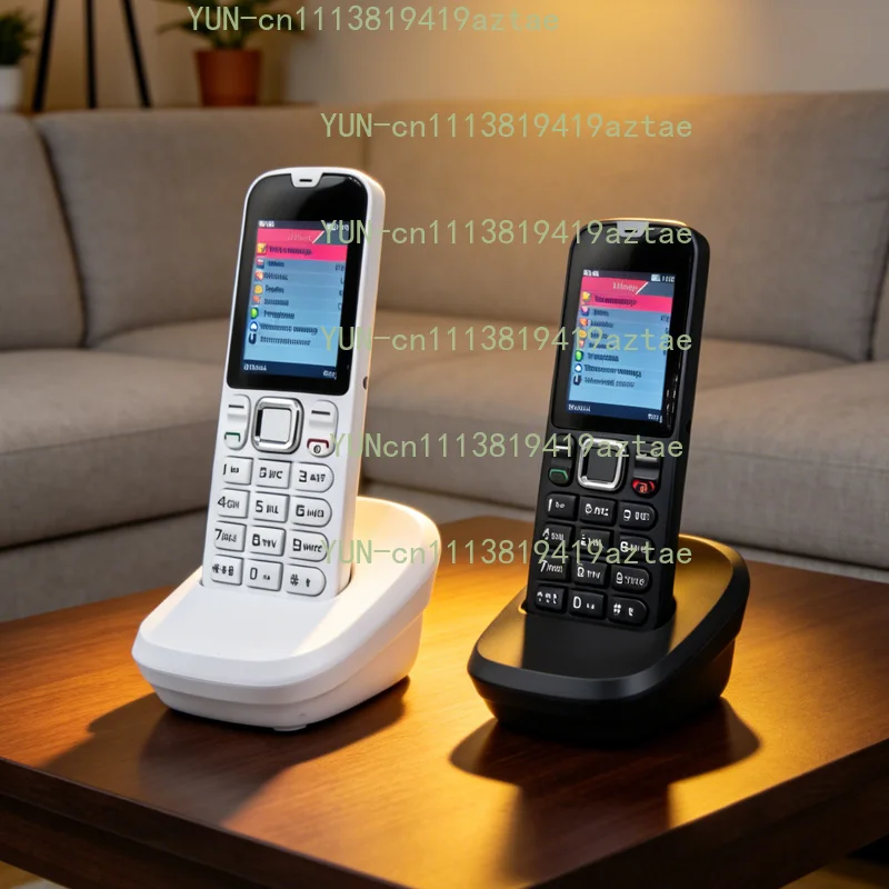 GSM SIM Card Fixed Wireless Phone 2G 3G 4G Elderly Student Office Home Cordless Landline Telephone
