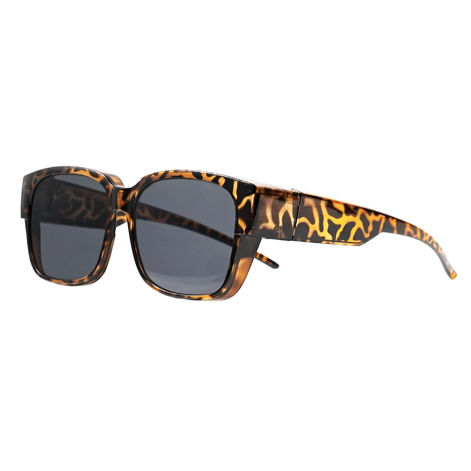 Oversized vierkante modieuze unisex zonnebril voor vrijetijdskleding, perfect voor fotoshoots, ideaal cadeau