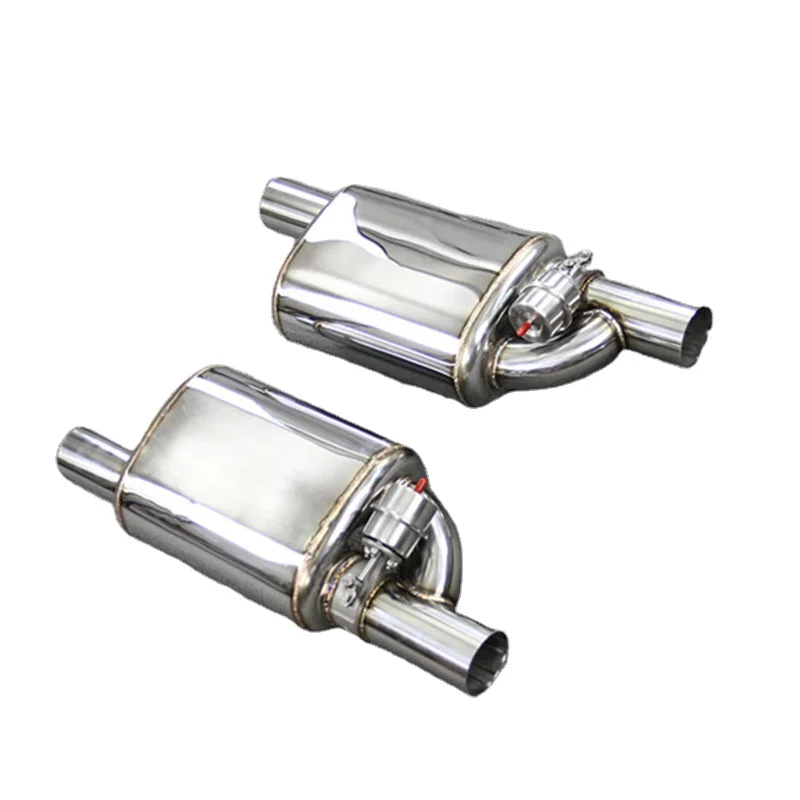 Car Muffler Tip Vacuum pump Variable Valve Muffler Remote control Universal Length 290MM Car Exhaust Valve