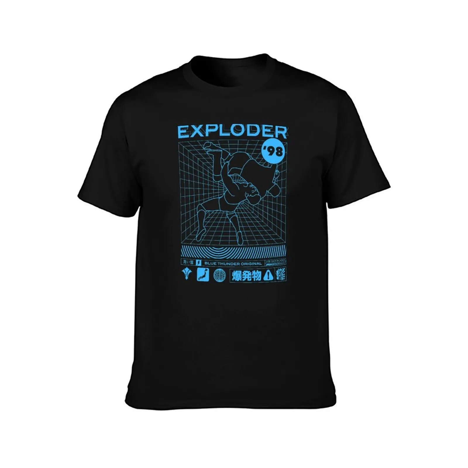 Exploder 98 T-Shirt Fashion Letter Print T-Shirt