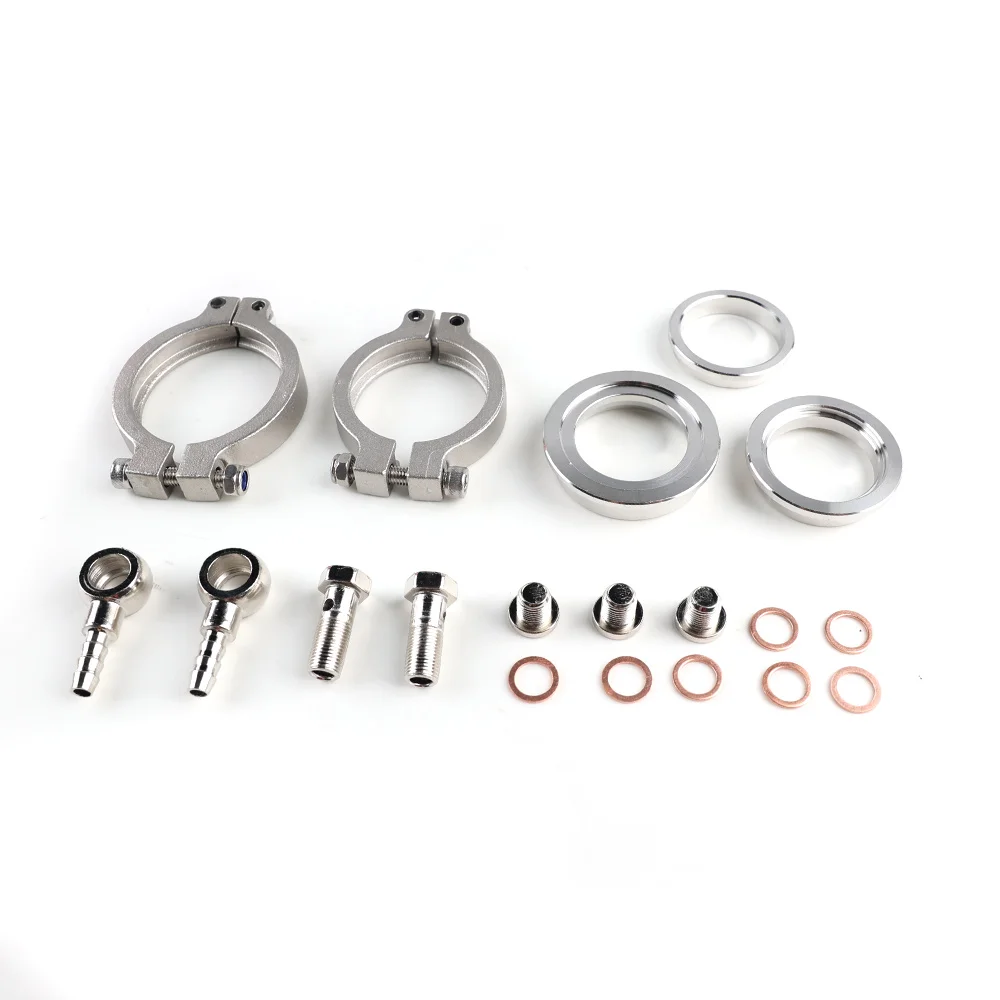 MVR 38mm V Band External Wastegate Kit 24PSI Turbo Wastegate with V Band Flange Without Logo