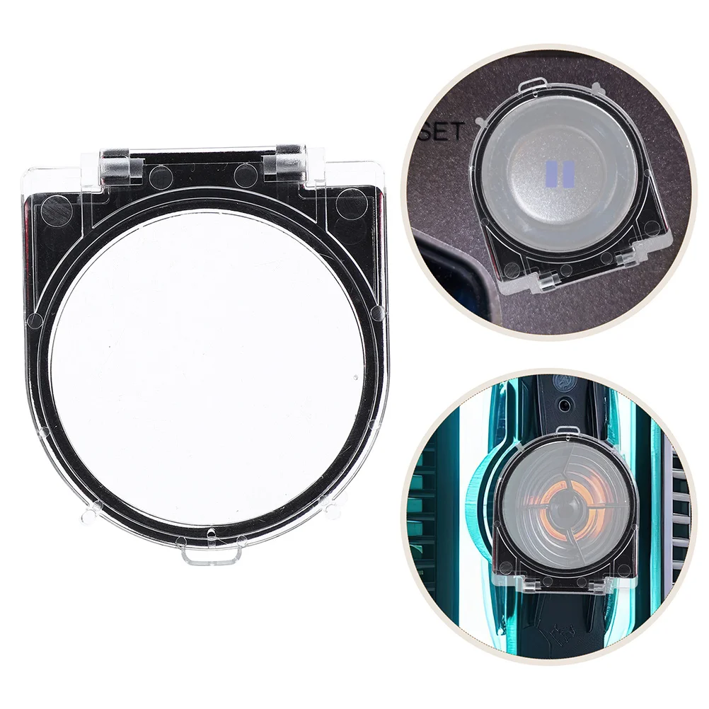 

3Pcs Push Button Cap Protector Cover Self Adhesive Waterproof Power Button Safety Guard for Computer Washing Machine Dishwasher