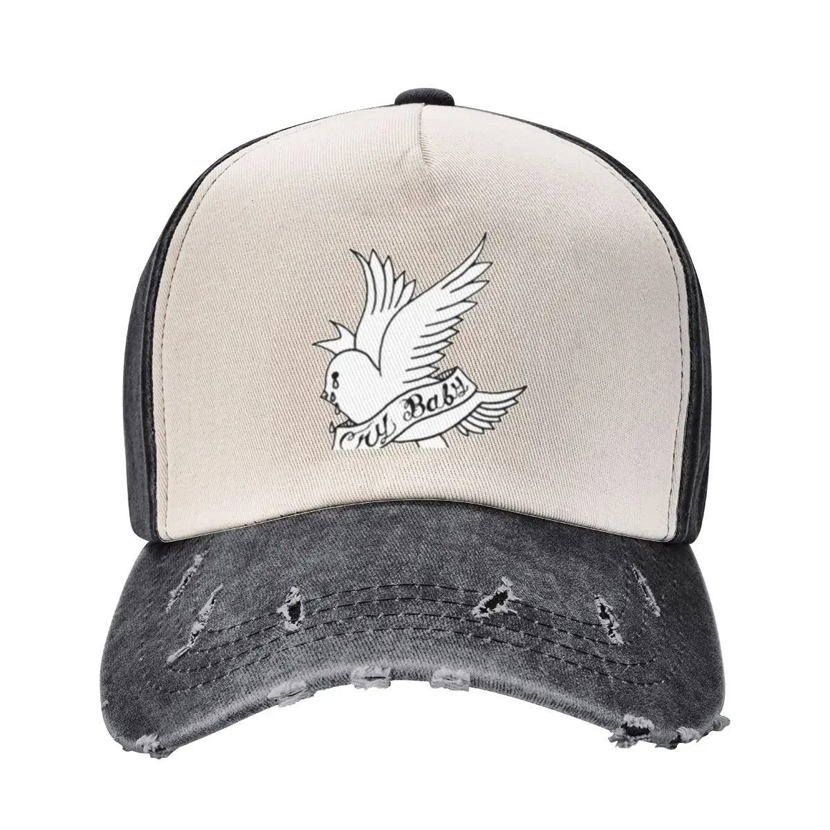 

Crybaby Lil Peep Classic T-Shirt Baseball Cap hard hat Christmas Hat derby hat black Women's Golf Clothing Men's