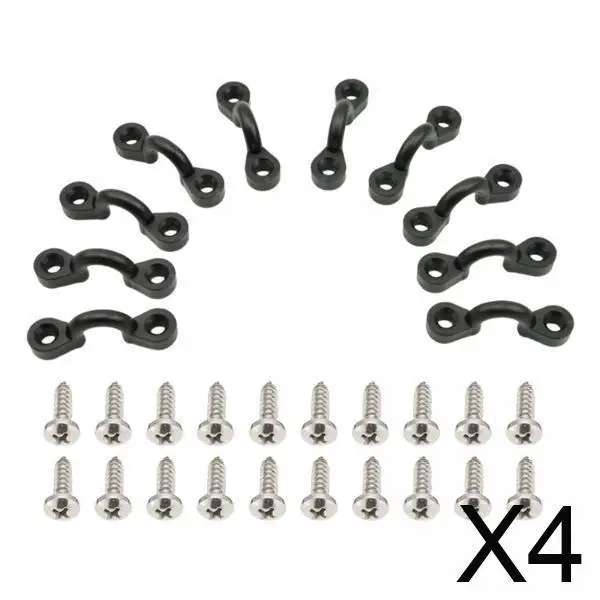 

Лодка для каноэ C-образная ручка для переноски, нейлоновая накладка, комплект для такелажа для глаз, морское рыболовное оборудование для лодок для отдыха