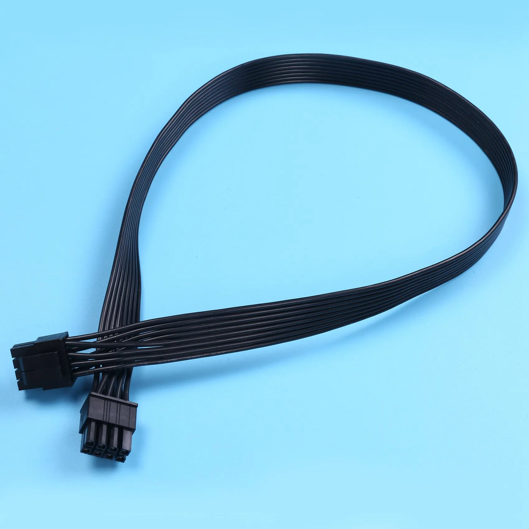 Superb PCIe 8 Pin Male to CPU 8 Pin (4+4) Male EPS-12V Motherboard Power Adapter Cable for Seasonic Modular Power Supply, 60cm