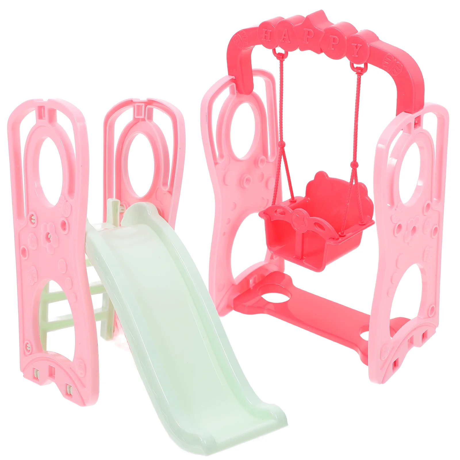 Swing Slide Toy Simulation Prop Model Dolls House Decor Chair The Abs Desktop Mini Accessories