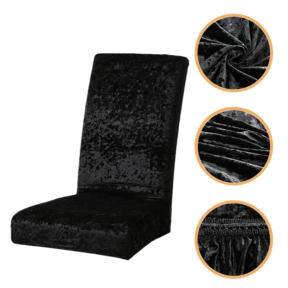 

Elegant Stretch Chair Cover Elastic Protective Slipcover Washable Dining Room Chair Protector Comfortable Decorative Cover For