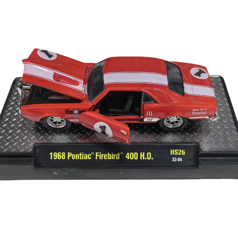 

Diecast M2 1/64 Scale 1968 Pontiac Firebird Alloy Car Model Collectible Toy Gift Souvenir Display