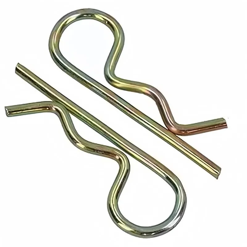 Rust Resistant Steel R-Clip Cotter Pins, 21 pcs 4*80mm M4 M4*80mm, Agricultural Machinery, Multipurpose