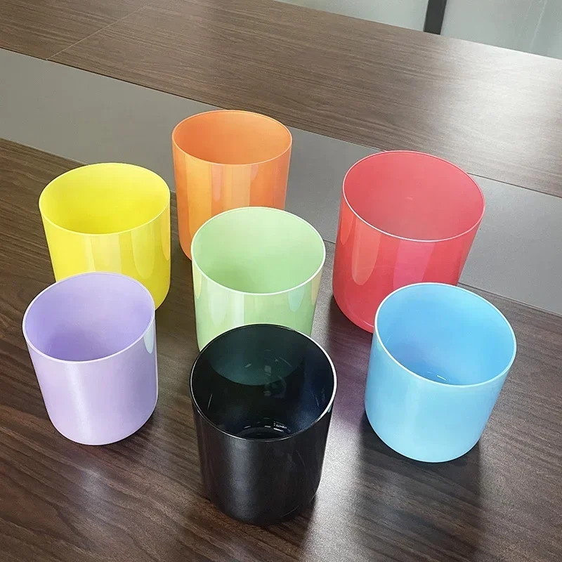 أوعية غناء شفافة من الكوارتز لعام 2025، 440 هرتز، 432 هرتز، أوعية غناء كريستالية للشفاء