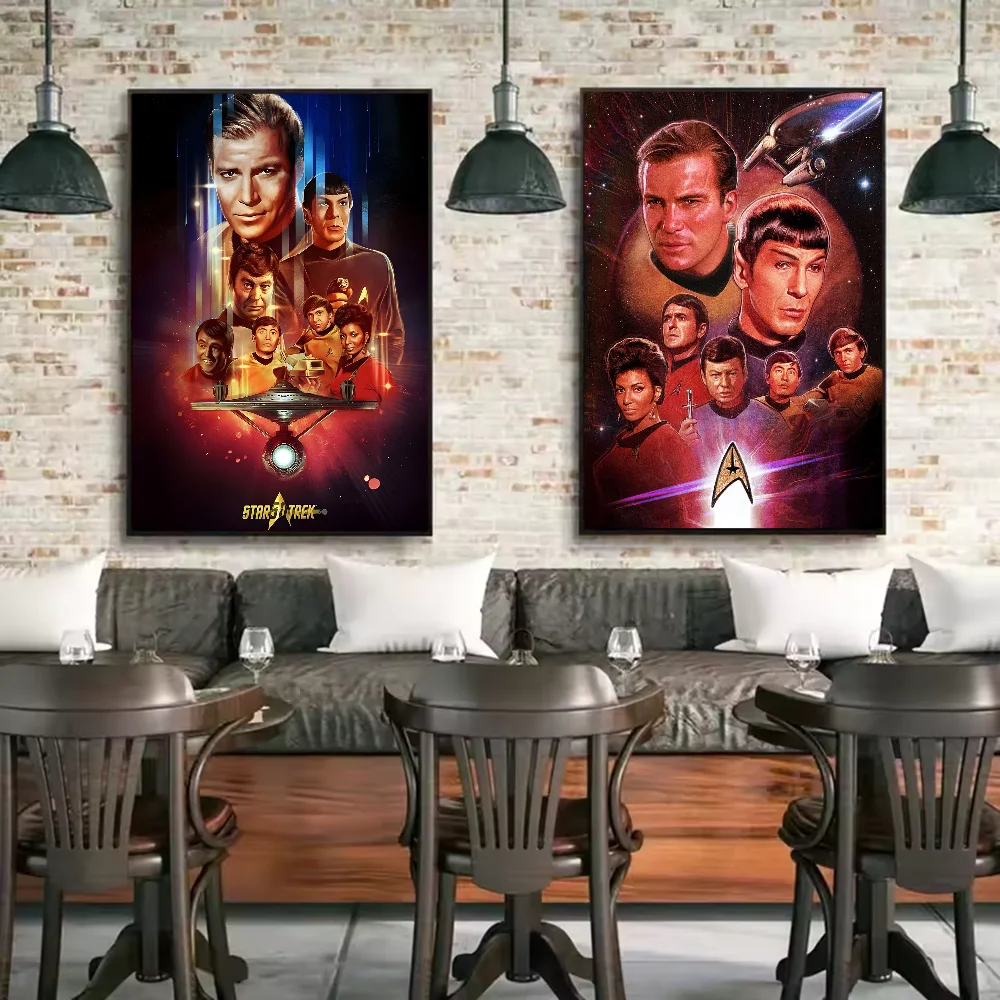 Poster Classic Movie S-Star T-Trek Poster HD art sticky wall waterproof home living room bedroom bar aesthetic decoration - Image 5
