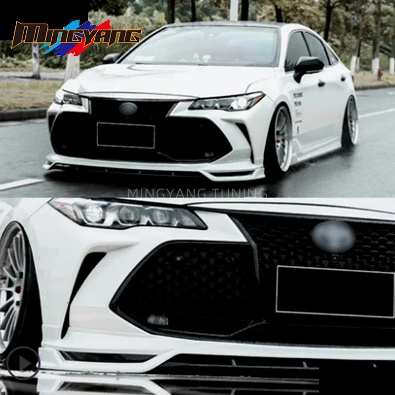 

Modification Best Price Bumper Lip Kit YOF Design Front Lip Side Skirt Rear Lip Body Kit 2019-2021 for AVALON Bodykit