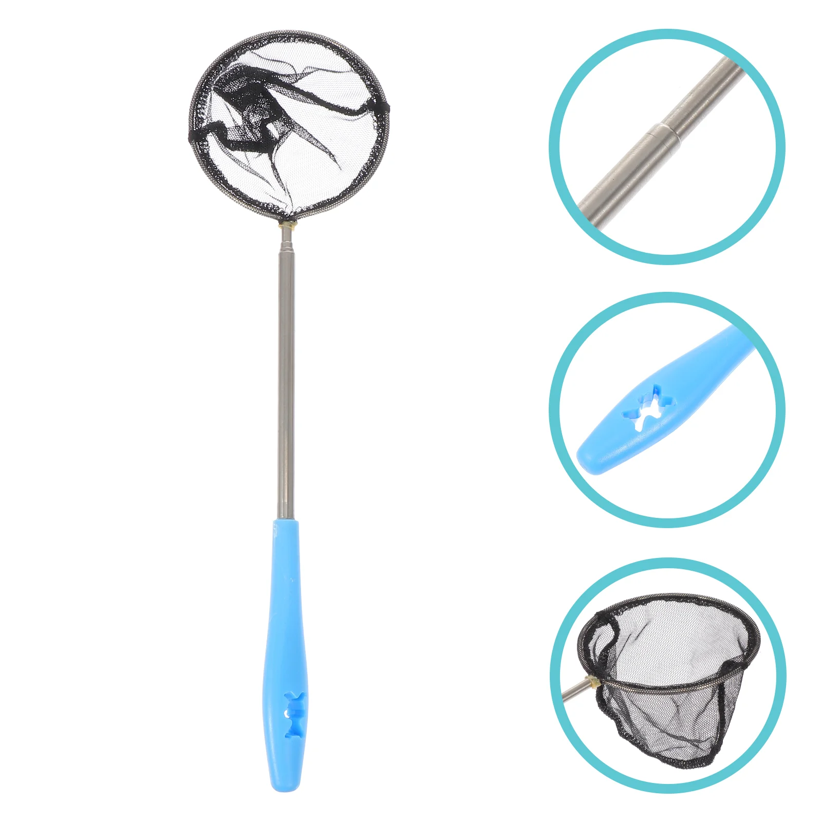 Shrimp Dredge Useful Fishing Net Equipment Portable Small Telescopic Landing Tool Catch Release