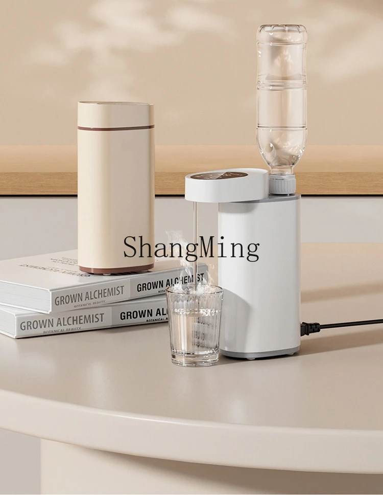 ZYY Mini distributore d'acqua portatile con pompaggio a caldo istantaneo per uso domestico Piccola macchina per bere diretta da tavolo calda rapida