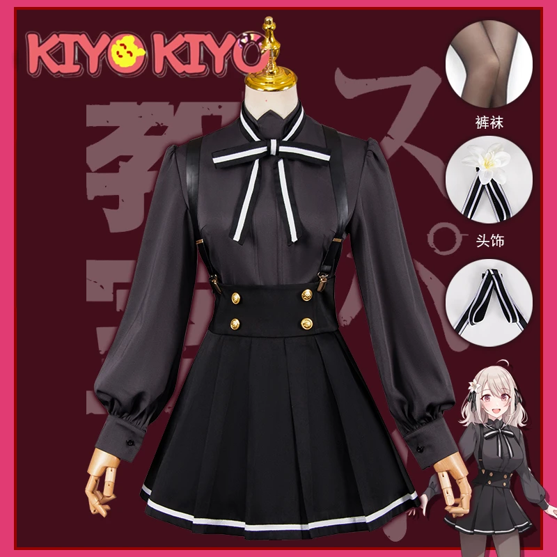 KIYO-KIYO Anime SPY ROOM Cosplay Lily Hanazono Cosplay Costume Lily Uniform Dress Halloween Costume