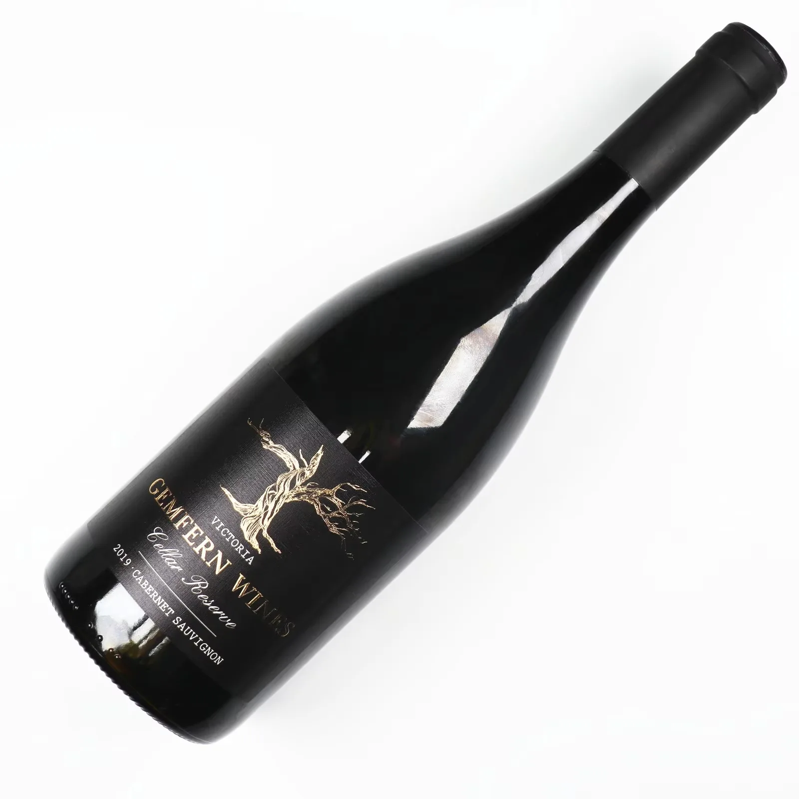 Custom UV-Resistant Wine & Beer Label Sticker｜Permanent Adhesive｜Waterproof Embossed Logo