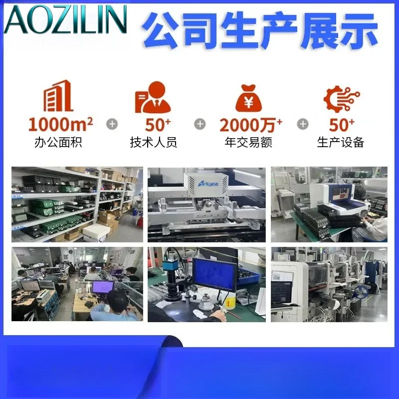 AOZILIN for Teaching Experiment Handheld Portable Digital Microscope Main Board with Taiwan Lianyong Chip PCBA Customization