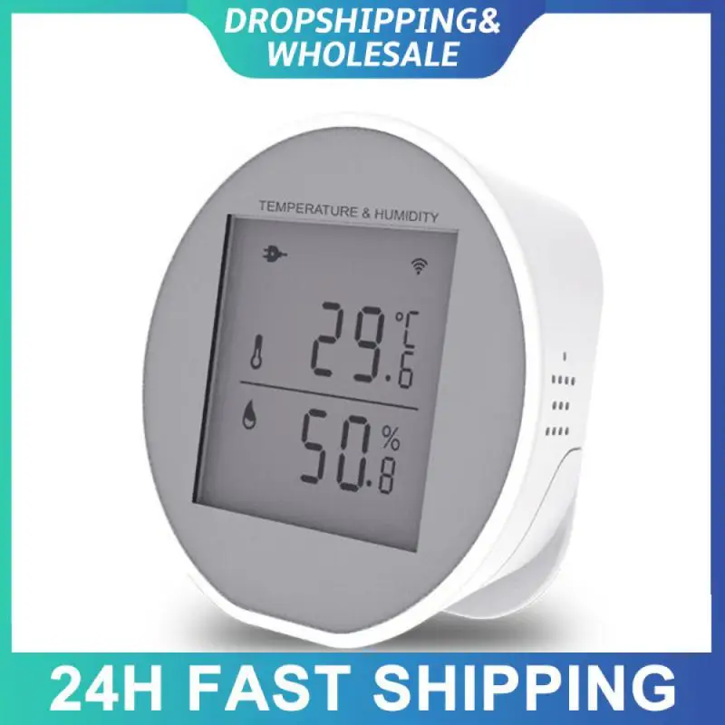 

Lcd Display Ease Of Use Real-time Monitoring Alarm Stylish Design Safe Graffiti Smart Alarm Family Safety Thermometer Convenient