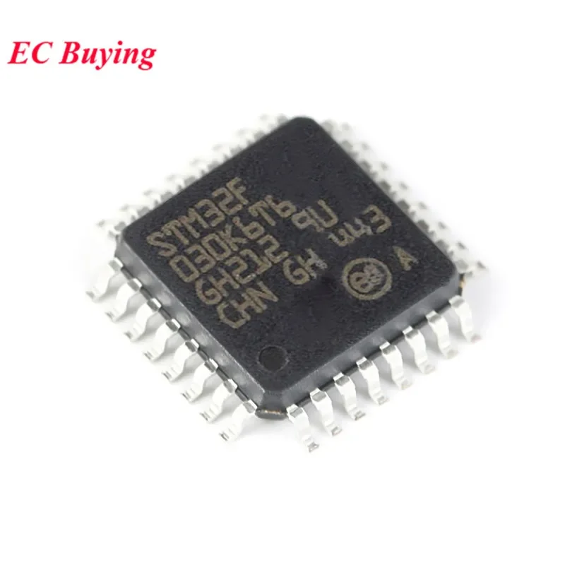 10Pcs/1pc STM32F030K6T6 STM32F030 STM32 F030K6T6 F030K6 LQFP-32 ARM Cortex-M0 32-bit Microcontroller MCU IC Controller Chip
