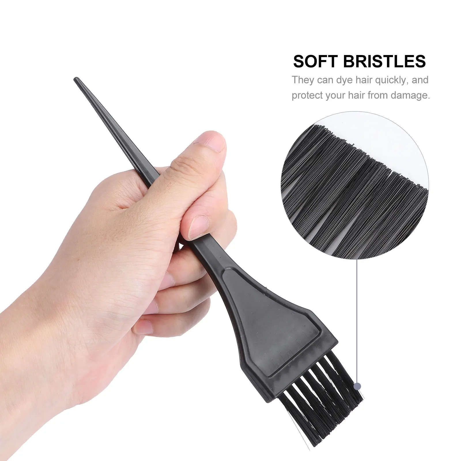 

10 Pcs/ Hair Dye Mixing Bowl Highlighting Comb Blending Tool Salon Accessories Hairdressing Tools Coloring Brush Diy Kit