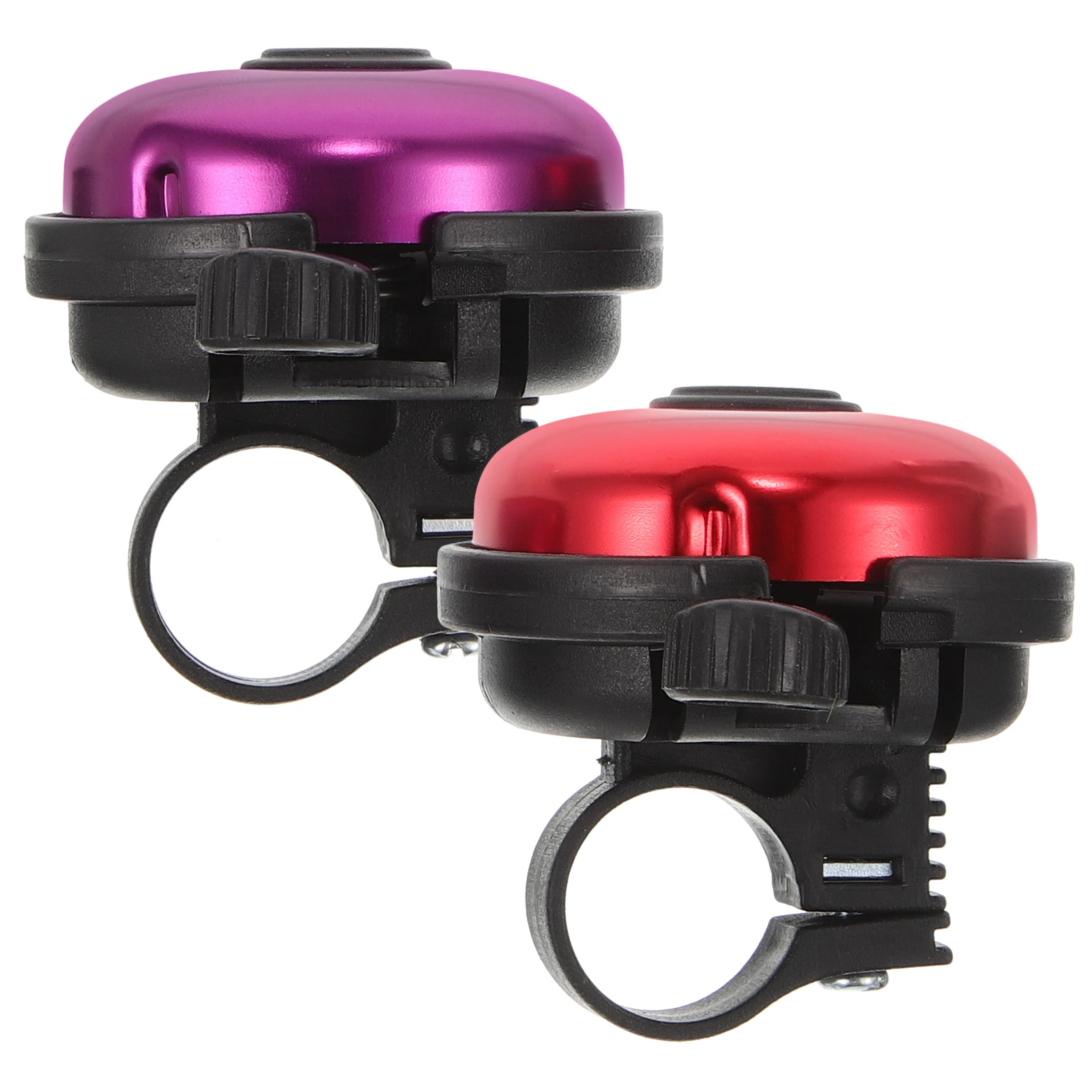 2Pcs Adjustable Bike Bells Loud Crisp Bicycle Bell Decorative Bike Accessories for Young Kids Safe Riding Use Bicycle Bell