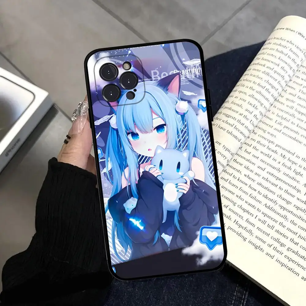 Nekoha Shizuku Phone Case Silicone Soft for iphone 15 14 13 12 11 Pro Mini XS MAX 8 7 6 Plus X XS XR Cover