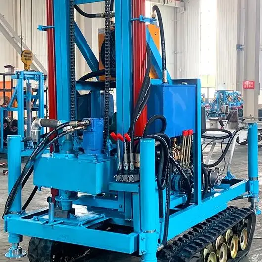 

Customized Hydraulic cylinder deep borehole water well drilling machine 200m water driller