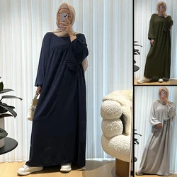 Abaya Muslim women's Clothing Middle Eastern robes dress dress dress dress size women's MU-225