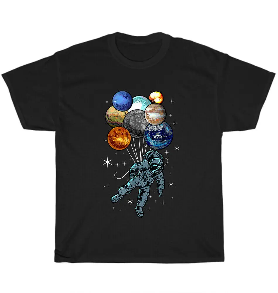 Astronaut Space Spaceman Moon Mars Planets T-Shirt Cotton Funny Tee Gift S-5XLUnisex Summer  Luxury Brand Super SizeUnisex