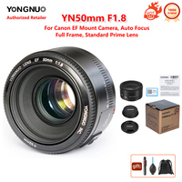 YONGNUO YN50mm F1.8C Lens, Large Aperture Auto Focus Lens, 50MM F1.8 for Canon EF Mount EOS Cameras Canon EOS 4000D 3000D 2000D