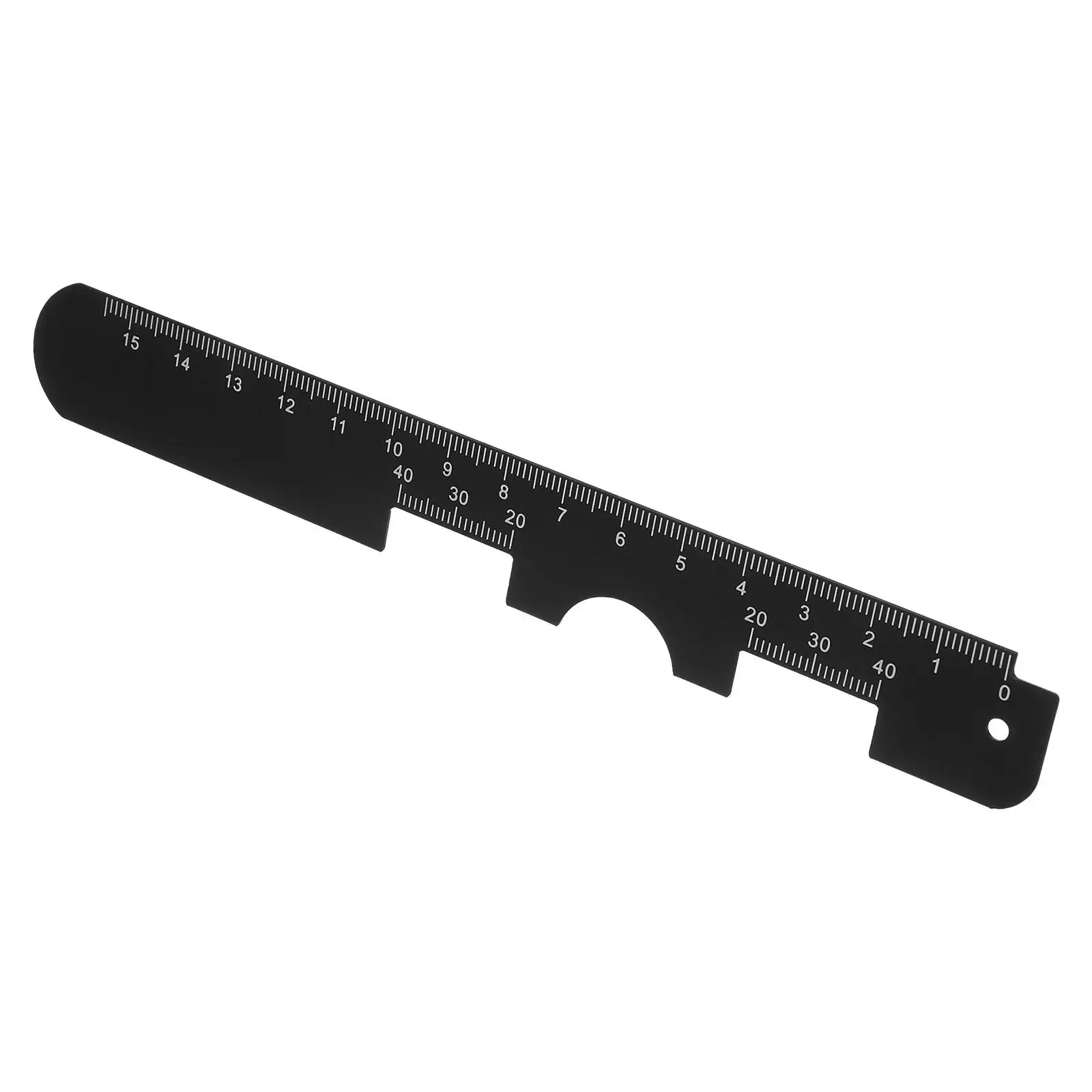 Pupil Distance Ruler Lightweight Pupillometer Measuring Eye Distances Accurate Tool Multifunction Glasses Fitting Aid
